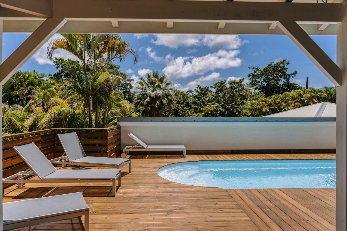 4.Villa à louer pour 8 personnes à Petit Bourg Guadeloupe